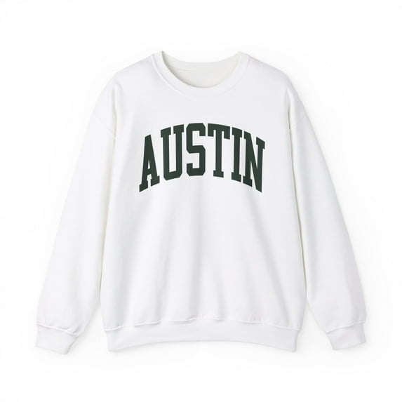 Austin Sweatshirt Gifts Crew Neck Shirt Long Sleeve Unisex