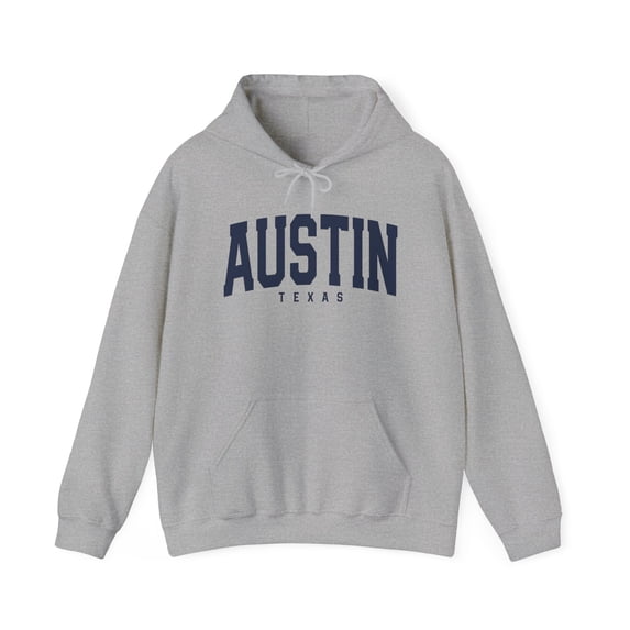 Austin Texas Hoodie, Gifts, Hooded Sweatshirt