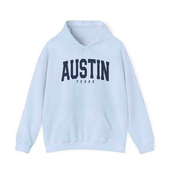 Austin Texas Hoodie, Gifts, Hooded Sweatshirt