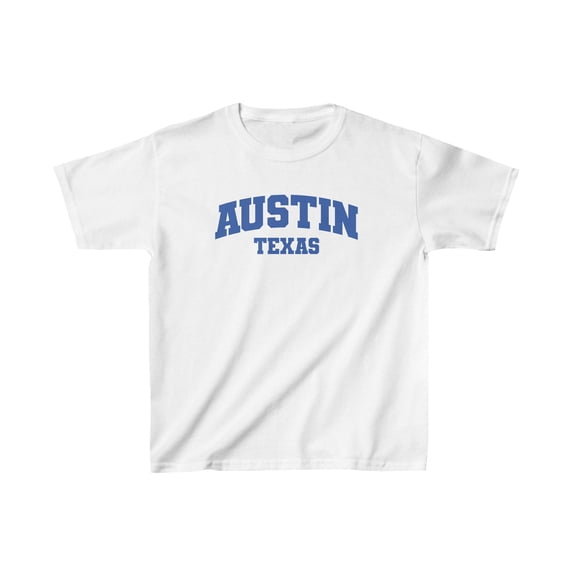 Austin Texas TX Kids Shirt Gifts Youth Tee Tshirt