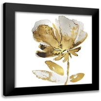 Austin, Vanessa 12x12 Black Modern Framed Museum Art Print Titled - Fresh Bloom IV
