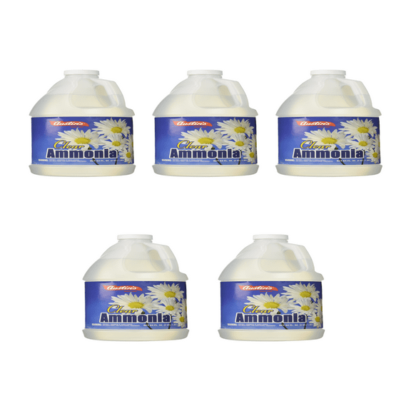 Austins Clear Ammonia 64 fl oz (5 Pack)