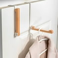 thumbnail image 1 of Austok 2 Pcs Over The Door Hanger Folding Clothes Drying Rack Space Saving Over Door Drying Rack Portable Over The Door Clothes Drying Rack for Closet Laundry Room Bathroom, 1 of 10