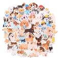 thumbnail image 1 of Austok 56PCS Cute Animal Vinyl Sticker Waterproof Kawaii Sticker for Water Bottle and Laptop Aesthetic Decal for Kid and Adult, 1 of 8