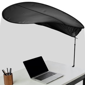 Evjurcn Adjustable Cubicle Shade and Desk Canopy Essential Cubicle Light Blocker for Partitions to Block Overhead Light and Glare