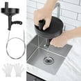 Austok Auger Clog Remover Tool Robust Drain Unclogger 10m Spring Loaded ...