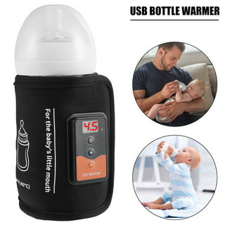 Cheap Cordless Portable Bottle Warmer Car Travel Portable Water Warmer  Battery Operated Breast Milk Warmer Adjustable Temperature 37 to 55°C