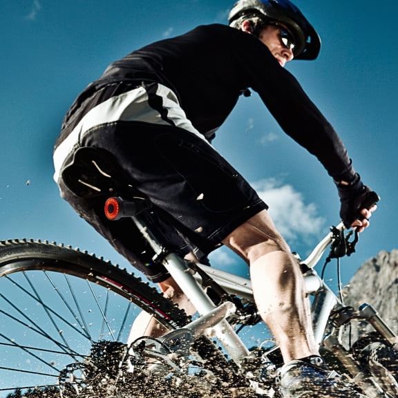 Austok Bike Tail Light Auto On/Off Bright 20 LEDs Rear Bike Light 5 Lighting Modes USB C Rechargeable Bicycle Taillight IP65 Waterproof Saddle and Seatpost Mount