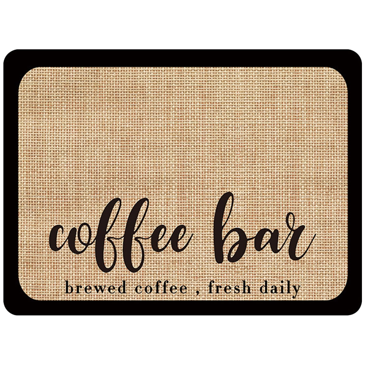 Austok Coffee Bar Mat Coffee Maker Mat for Countertops Coffee Bar Decor Quick Drying Mat Coffee