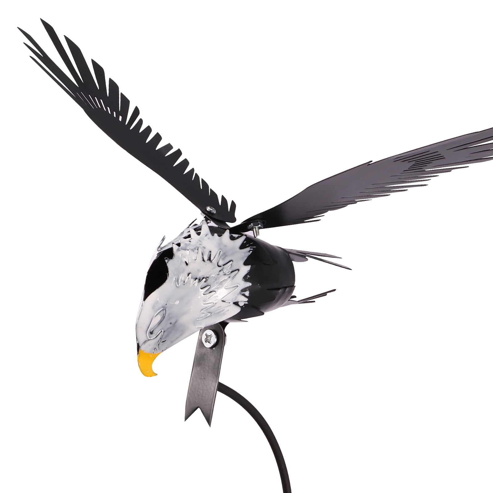 Austok Eagle Wind Spinner Iron Wing Flapping Eagle Wind Spinner