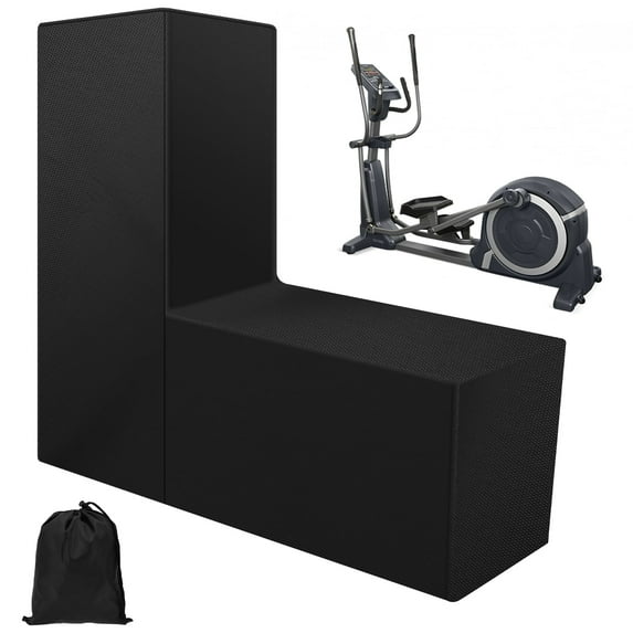 Austok Elliptical Cover Waterproof and Dustproof Elliptical Exercise Machine Cover with Storage Bag for Indoor and Outdoor