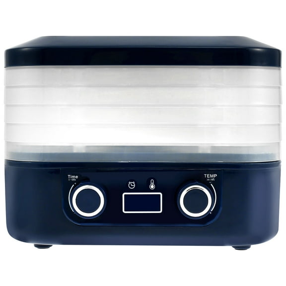 Austok Food Dehydrator 5 Tray Food Dryer Machine Temperature Adjustable Freeze Dried Machine Quiet Freeze Dryer with LCD Display Timer for Drying Fruits Meat Vegetable Jerky Pet Treat