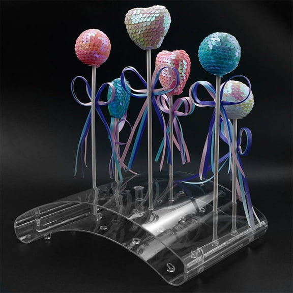 Austok Lollipop Stand,Lollipop Holder Display Stand,, Ideal for Weddings Baby Showers Birthday Party Anniversaries Holiday Candy Decorative