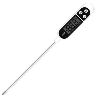 Austok Meat Thermometer for Grilling,Instant Read Food Thermometer,Digital Cooking Kitchen BBQ Grill Thermometer with Long Probe for Liquids Pork Milk Yogurt Deep Fry Roast Baking Temperature