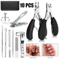thumbnail image 1 of Austok Podiatrist Toenail Clippers,10 Pcs Nail Clippers Set Toe Nail Clippers for Thick Nails and Ingrown Toenails Professional Toenail Clippers Set Toe Nail Clippers for Adult and Seniors, 1 of 7