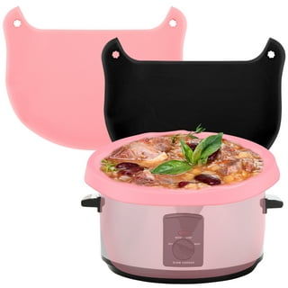 Nonstick Slow Cooker Pink Stew Pot Slow Cookers Crockpot