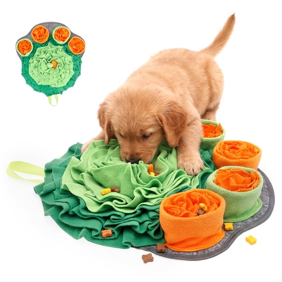 Austok Snuffle Mat for Dogs Interactive Dog Puzzle Toy for Boredom Puppy Enrichment Feeding Game Sniff Mat for Slow Eating and Keep Busy
