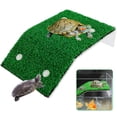 thumbnail image 1 of Austok Turtle Basking Platform, Simulation Grass Turtle Ramp for Turtle Tank, Tank Accessories Reptile Climbing Ladder Ramp Resting Terrace,for Reptile Frog Terrapin, 1 of 6