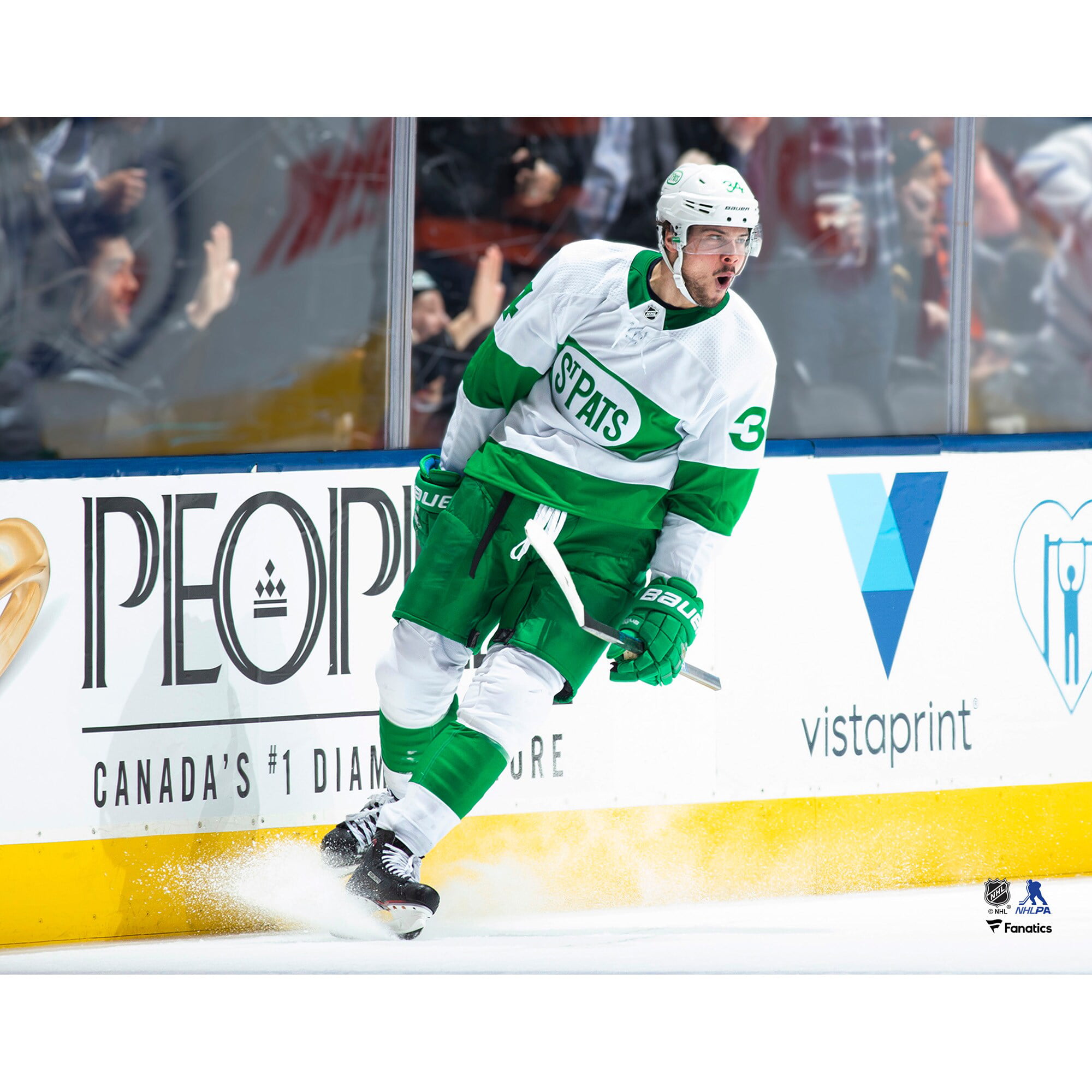 Maple Leafs to wear green St. Pats jerseys on March 18