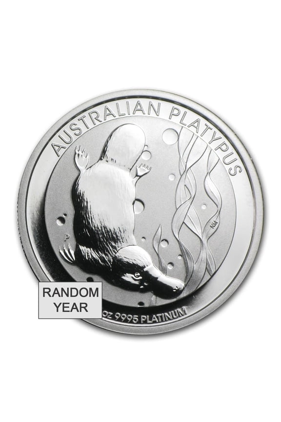 Australia 1 oz Platinum Platypus BU (Random Year)