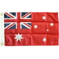 thumbnail image 1 of Australia - 12"X18" Nylon Flag (Red), 1 of 1