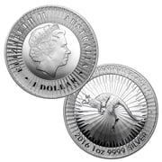 Perth Mint Australia 2016 $1 1oz .9999 Silver Kangaroo Coin Brilliant Uncirculated Bullion