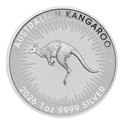 Australia 2026 $1 1-oz Silver Kangaroo Brilliant Uncirculated