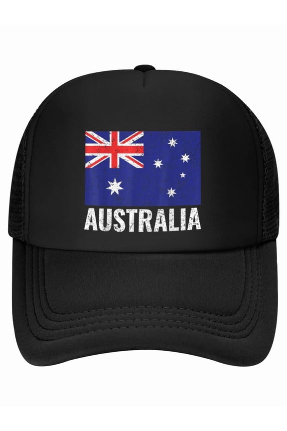 Australia Australian Flag Pride Vintage Gift DNA Patriotic Baseball Cap