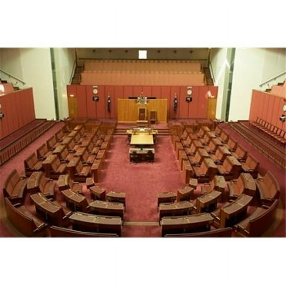 Australia Canberra Parliament House Capital Hill Poster Print by David Wall - 26 x 17 in.