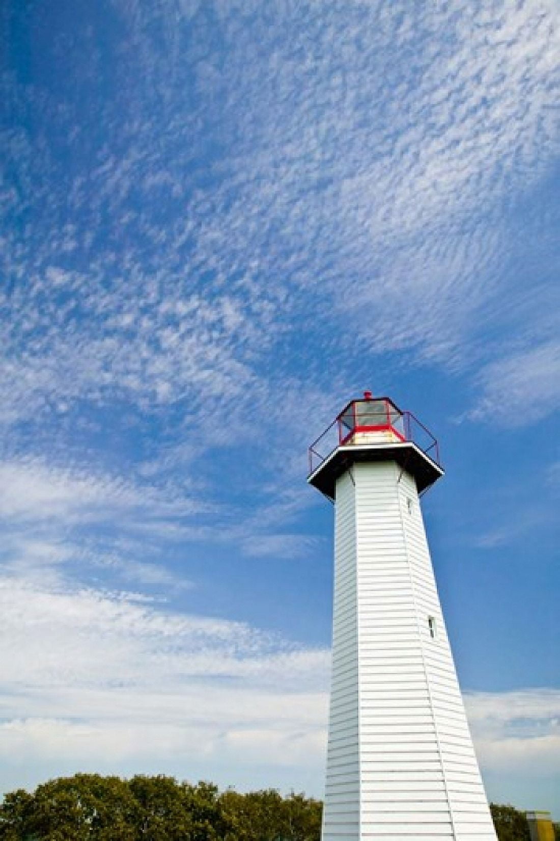 Australia Cleveland Point Lighthouse Stradbroke Isl Canvas Art - Walter Bibikow DanitaDelimont (18 x 26)