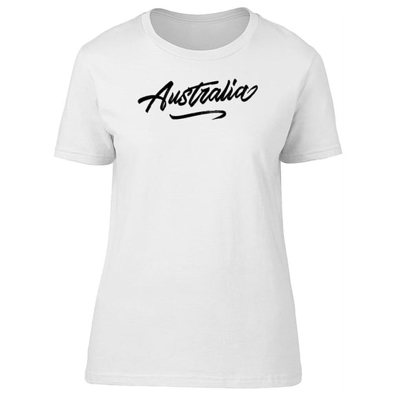 Australia Cool Lettering Tee Women's -Image by Shutterstock
