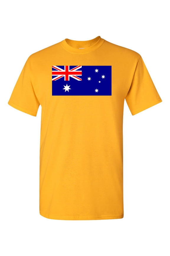 Australia Country Flag Adult DT T-Shirt Tee
