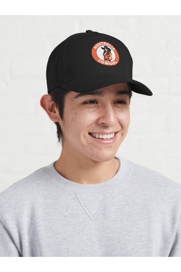 Australia Cowgirl Baseball Cap, Western Country Theme Graphic Design, Classic Hat