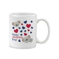 thumbnail image 1 of Australia Day Koalas And Hearts Mug - Image by Shutterstock,, 1 of 4