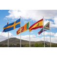 thumbnail image 1 of Australia, International Flags, Commonwealth Place Poster Print by David Wall (26 x 17), 1 of 1