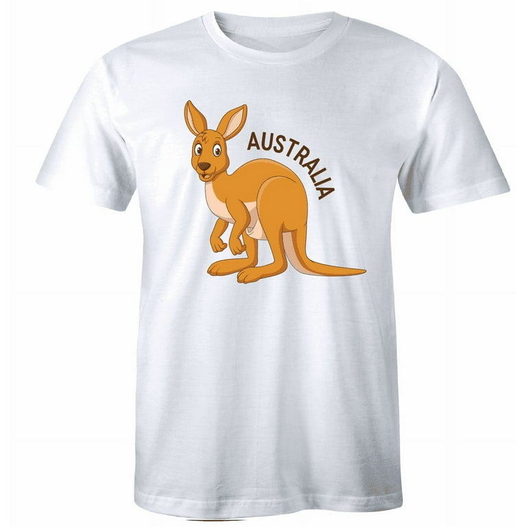 Tee Australia Kangaroo Animal Australian Shirt T-Shirt Cute