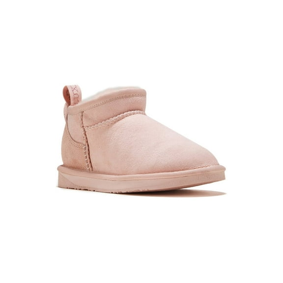 Australia Luxe Collective Cosy Ultra Short Suede Boot, 12, Pink