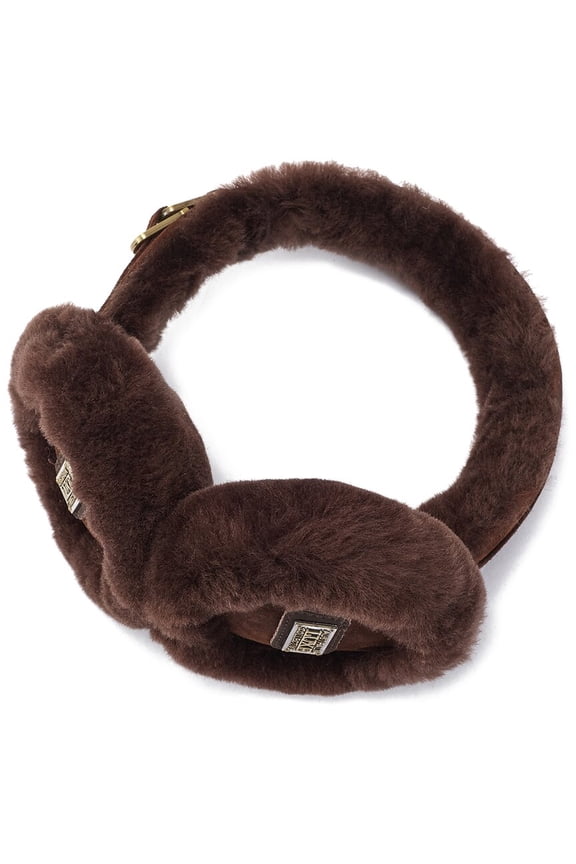 Collective Sheepskin Earmuffs, ATS, Brown