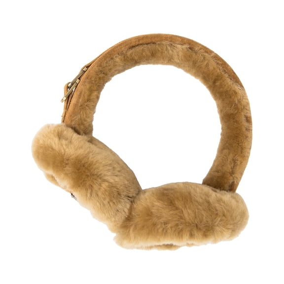 Australia Luxe Collective Sheepskin Earmuffs, ATS, Brown
