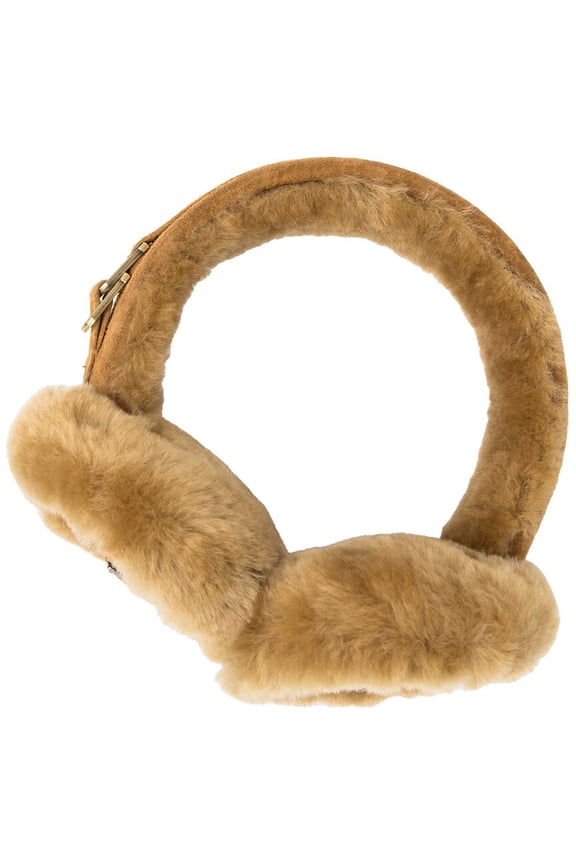 Collective Sheepskin Earmuffs, ATS, Brown