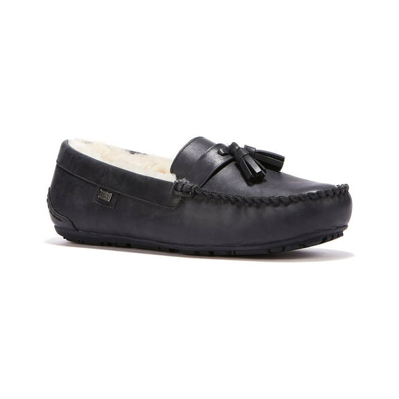 Australia Luxe Collective Sheepskin Slipper, 13, Black