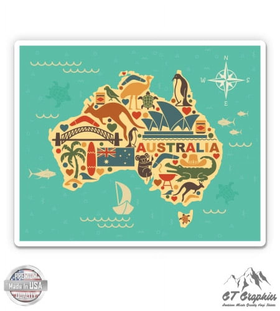 Australia Map Travel - 12