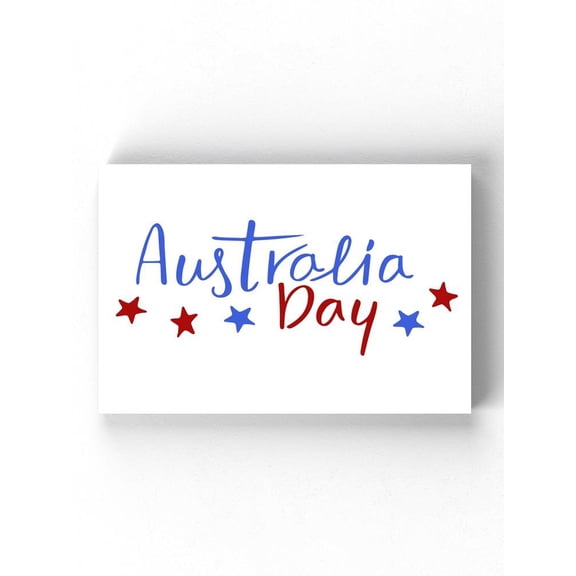 Australia Minimalistic Stars Wrapped Canvas  -Image by Shutterstock,