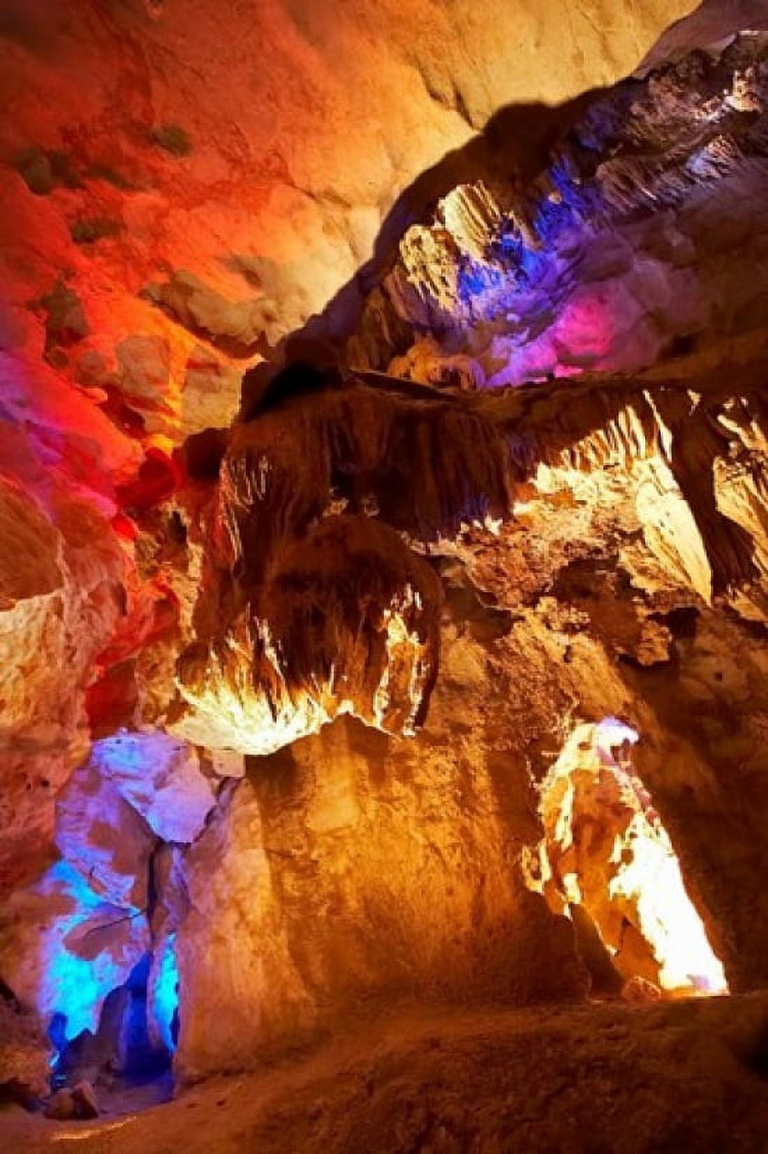 Australia NSW Jenolan Caves Blue Mountains Lucas Cave Canvas Art - David Wall DanitaDelimont (17 x 26)
