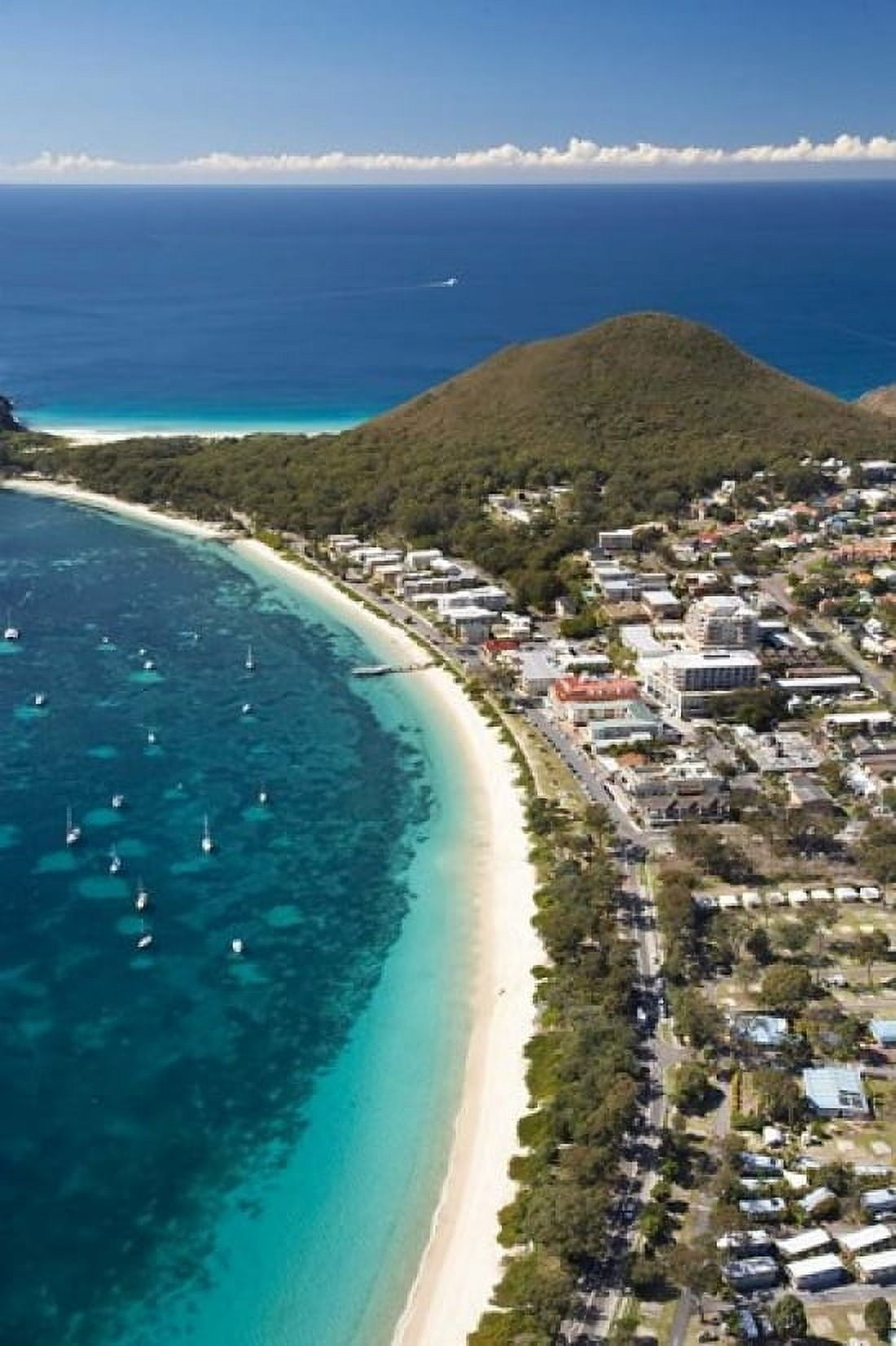 Australia New South Wales Shoal Bay Port Stephens Canvas Art - David Wall DanitaDelimont (24 x 36)