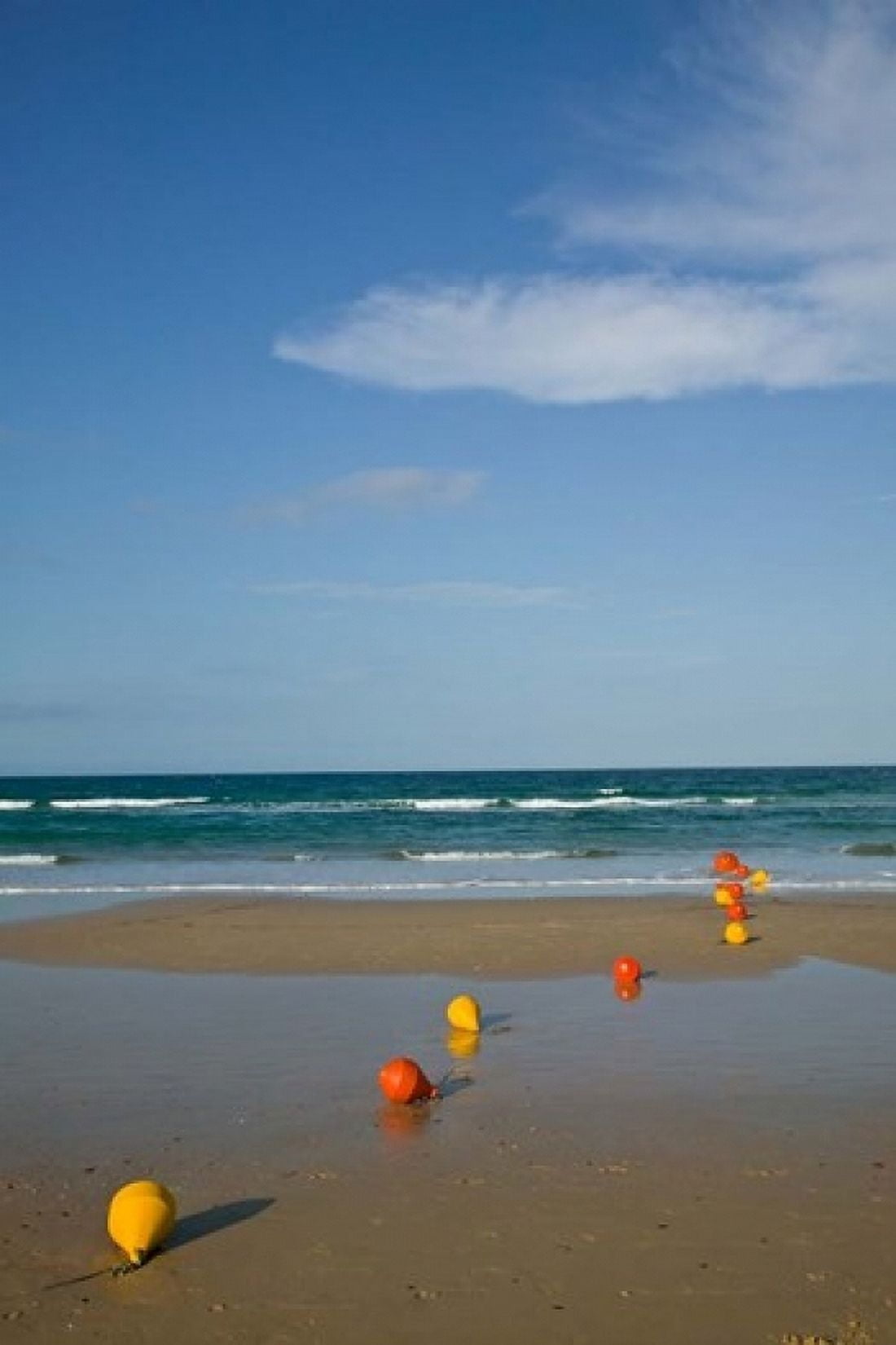 Australia Queensland Rainbow Beach Canvas Art - Walter Bibikow DanitaDelimont (24 x 36)