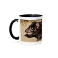 thumbnail image 1 of Australia, Tasmanian Devil Wildlife-Au01 Rja0023 - Rebecca Jackrel, 11oz Two-Tone Black Mug, 1 of 7
