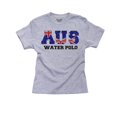 thumbnail image 1 of Australia Waterpolo - Olympic Games - Rio - Flag Boy's Cotton Youth Grey T-Shirt, 1 of 2