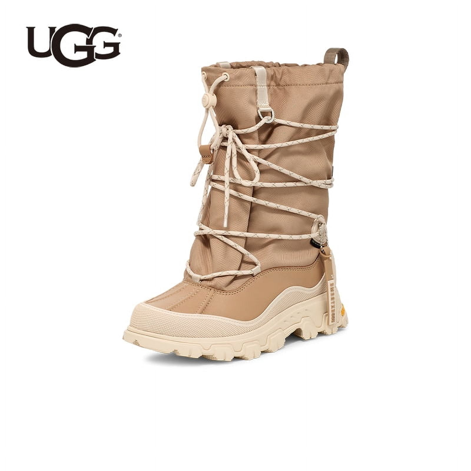 Women's Winter Ankle Boots | Sheepskin Suede Mini Platform