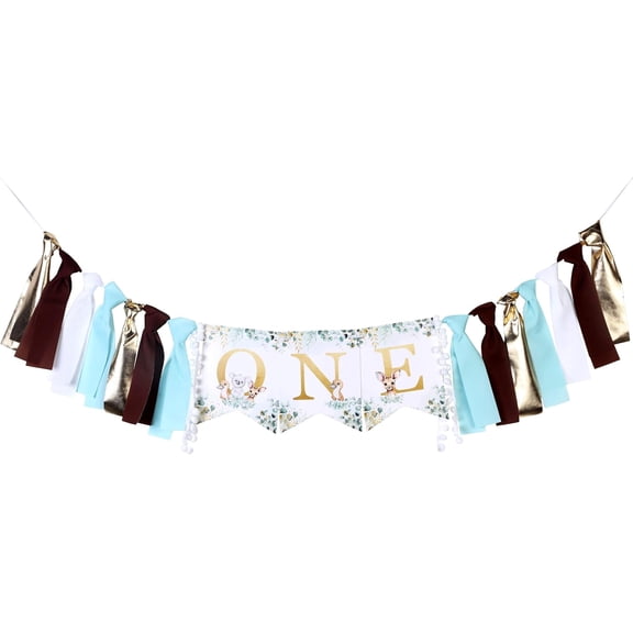Australian Animals High Chair Banner Koala Theme First Birthday Party Decoration Wild One High Chair Banner Wild One Koala First Birthday Party Decoration for Girls and Boys